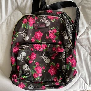Betsey Johnson cloth backpack